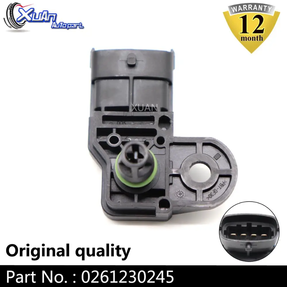 XUAN 0261230030 1 BAR Manifold Absolute Boost Pressure MAP Sensor FOR FIAT IDEA LINEA PALIO PANDA PUNTO QUBO SIENA STILO
XUAN 0261230030 1 BAR Manifold Absolute Boost Pressure MAP Sensor FOR FIAT IDEA LINEA PALIO PANDA PUNTO QUBO SIENA STILO