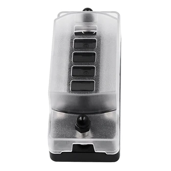 Taidacent 6 Way Blade Fuse Box with Cover 5/10/15/20A Automotive Fuse Block with Negative Bus For Vehicle Car Boat Marine Auto
Taidacent 6 Way Blade Fuse Box with Cover 5/10/15/20A Automotive Fuse Block with Negative Bus For Vehicle Car Boat Marine Auto