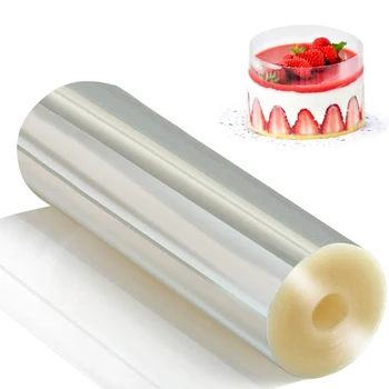 Cake Collars 8/10/12/14cm*10m Transparent Acetate Cake Surround Film Cake Chocolate Edge for Chocolate Mousse Baking Cake Decor
Cake Collars 8/10/12/14cm*10m Transparent Acetate Cake Surround Film Cake Chocolate Edge for Chocolate Mousse Baking Cake Decor