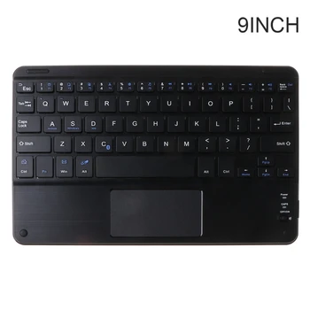 7/9/10 Inches Wireless Bluetooth Lightweight Keyboard with Touchpad Home Keypad Cellphone Tablet Laptop Keyboard Portable Trave