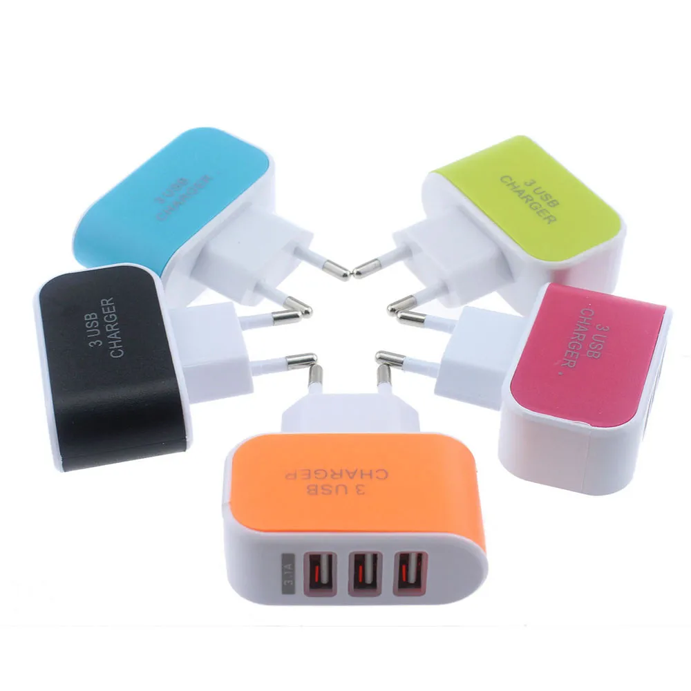CARPRIE 3 Ports USB Fast Charger Phone Quick Charger 3.0 5V 3A EU US Plug Wall Charger For Samsung iphone Sony Xiaomi Huawei
CARPRIE 3 Ports USB Fast Charger Phone Quick Charger 3.0 5V 3A EU US Plug Wall Charger For Samsung iphone Sony Xiaomi Huawei