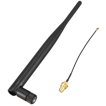 900-1800MHZ Antenna 5Dbi GSM RP-SMA Plug Rubber Waterproof Lorawan Antenna + IPX to SMA Small Cable Extension
900-1800MHZ Antenna 5Dbi GSM RP-SMA Plug Rubber Waterproof Lorawan Antenna + IPX to SMA Small Cable Extension
