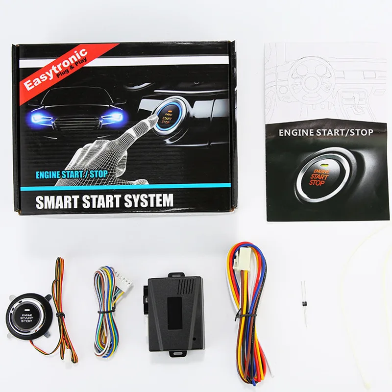 One-Key Auto Start Car Stop Button With Autostart Finger Engine Lock Control Starter Keyless Entry Ignition System 12V Universal
One-Key Auto Start Car Stop Button With Autostart Finger Engine Lock Control Starter Keyless Entry Ignition System 12V Universal