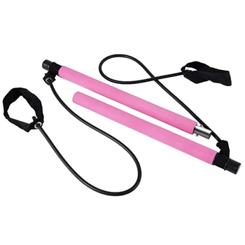 Portable Yoga Pilates Wand with Resistance Band, Suitable for Home Use for Full Body Exercise
Portable Yoga Pilates Wand with Resistance Band, Suitable for Home Use for Full Body Exercise