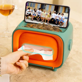 CreativeTV Shape Tissue Box Multifunctional Tissue Box Creative Tissue Container Paper Towel Desktop Remote Control Storage Box
CreativeTV Shape Tissue Box Multifunctional Tissue Box Creative Tissue Container Paper Towel Desktop Remote Control Storage Box