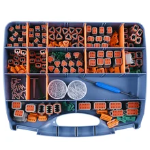 JRready DT Auto Contacts Waterproof Connector Kit 2 3 4 6 8 12 Pin Electrical Terminal Automotive Repair Accessories Kit ST6234
JRready DT Auto Contacts Waterproof Connector Kit 2 3 4 6 8 12 Pin Electrical Terminal Automotive Repair Accessories Kit ST6234