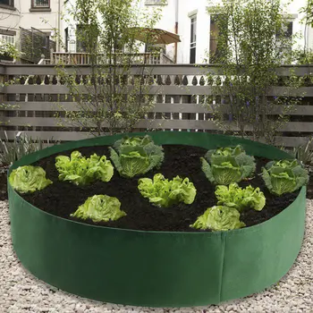 Round Planting Container Grow Bags Breathable Felt Fabric Planter Pot For Plants Nursery Pot Seedling Planting Barrel
Round Planting Container Grow Bags Breathable Felt Fabric Planter Pot For Plants Nursery Pot Seedling Planting Barrel