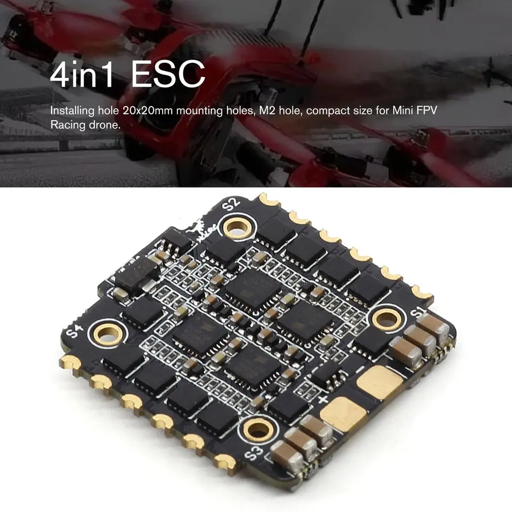 HGLRC FD35A BL32 3-6S 4in1 ESC DSHOT1200 Electronic Speed Controller Drone Set for FPV RC Drone Racing Helicopter
HGLRC FD35A BL32 3-6S 4in1 ESC DSHOT1200 Electronic Speed Controller Drone Set for FPV RC Drone Racing Helicopter