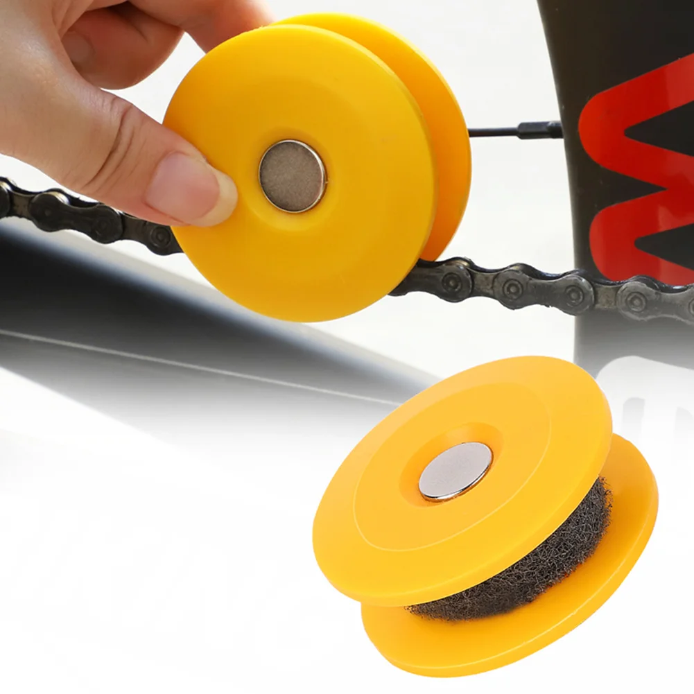 Round Bicycle Chain Washer Oiler Roller PVC Lubricating Smooth Strong Compact Practical Small Easy Use Yellow Accessories Gears
Round Bicycle Chain Washer Oiler Roller PVC Lubricating Smooth Strong Compact Practical Small Easy Use Yellow Accessories Gears