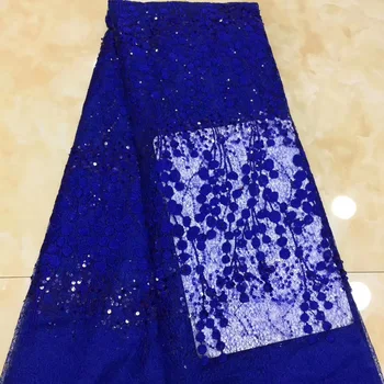 High quality African sequins French net lace royal blue tulle lace fabric with embroidery for party dress 7colors FZZ417
High quality African sequins French net lace royal blue tulle lace fabric with embroidery for party dress 7colors FZZ417