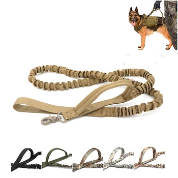Army Tactical Bungee Dog Leash Adjustable Handle Quick Release Cat Pet Leash Elastic Leads Rope Military Dog Training Leashes
Army Tactical Bungee Dog Leash Adjustable Handle Quick Release Cat Pet Leash Elastic Leads Rope Military Dog Training Leashes