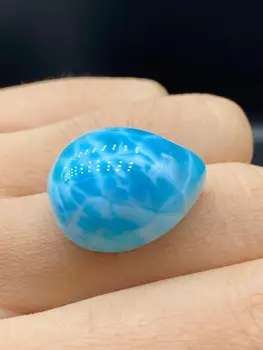Genuine Natural Blue Larimar Pendant Gemstone For Women Men Water Pattern 20.7*16*10mm Gemstone Necklace From Dominia AAAAA
Genuine Natural Blue Larimar Pendant Gemstone For Women Men Water Pattern 20.7*16*10mm Gemstone Necklace From Dominia AAAAA