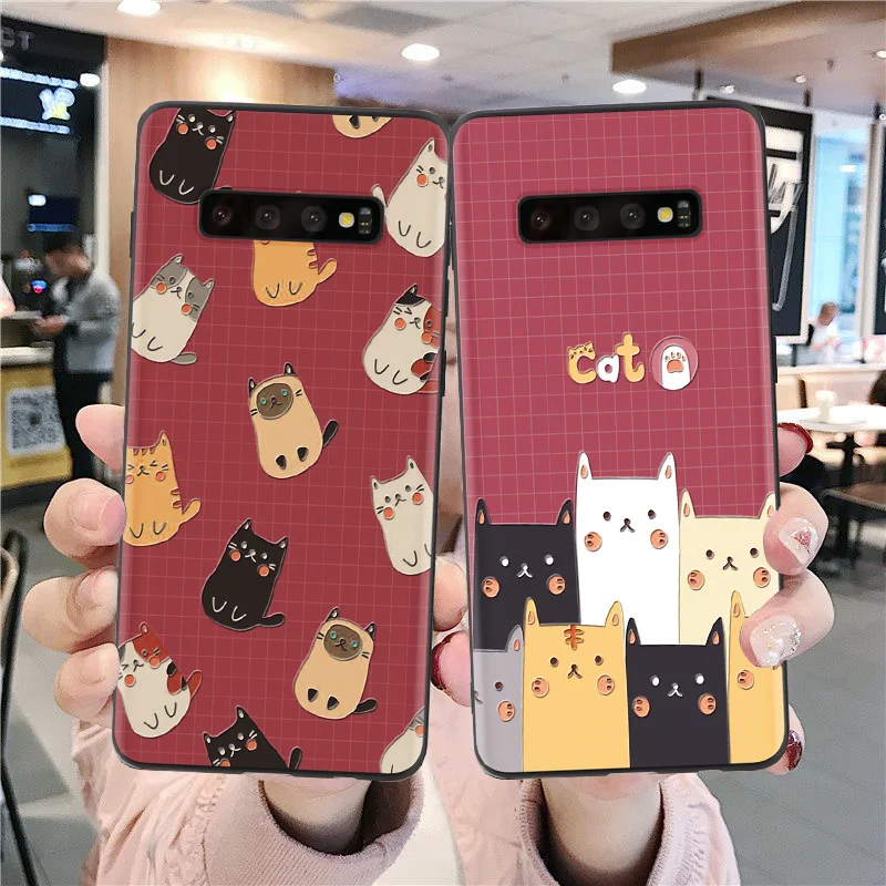 3D Cartoon Cats Emboss Case For Samsung Galaxy S6 S7 Edge S8 S9 S10 Plus S10e M20 M30 J2 J5 J7 Prime J4 J6 Plus 2018 2017 Covers
3D Cartoon Cats Emboss Case For Samsung Galaxy S6 S7 Edge S8 S9 S10 Plus S10e M20 M30 J2 J5 J7 Prime J4 J6 Plus 2018 2017 Covers