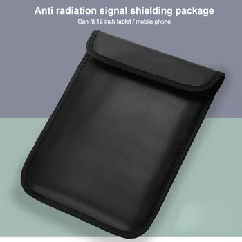 Shielding Pouch No Tracking Zipper Mobile Phone RFID Tablet Cover Anti Hacking Signal Blocking Bag Wallet Radiation Protective
Shielding Pouch No Tracking Zipper Mobile Phone RFID Tablet Cover Anti Hacking Signal Blocking Bag Wallet Radiation Protective