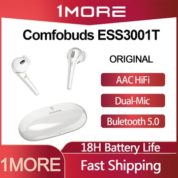 New 1More Comfobuds ESS3001T TWS Earphone Wireless Headset IPX5 Waterproof HIFI Music Sports Earbuds for Apple Huawei Xiaomi
New 1More Comfobuds ESS3001T TWS Earphone Wireless Headset IPX5 Waterproof HIFI Music Sports Earbuds for Apple Huawei Xiaomi