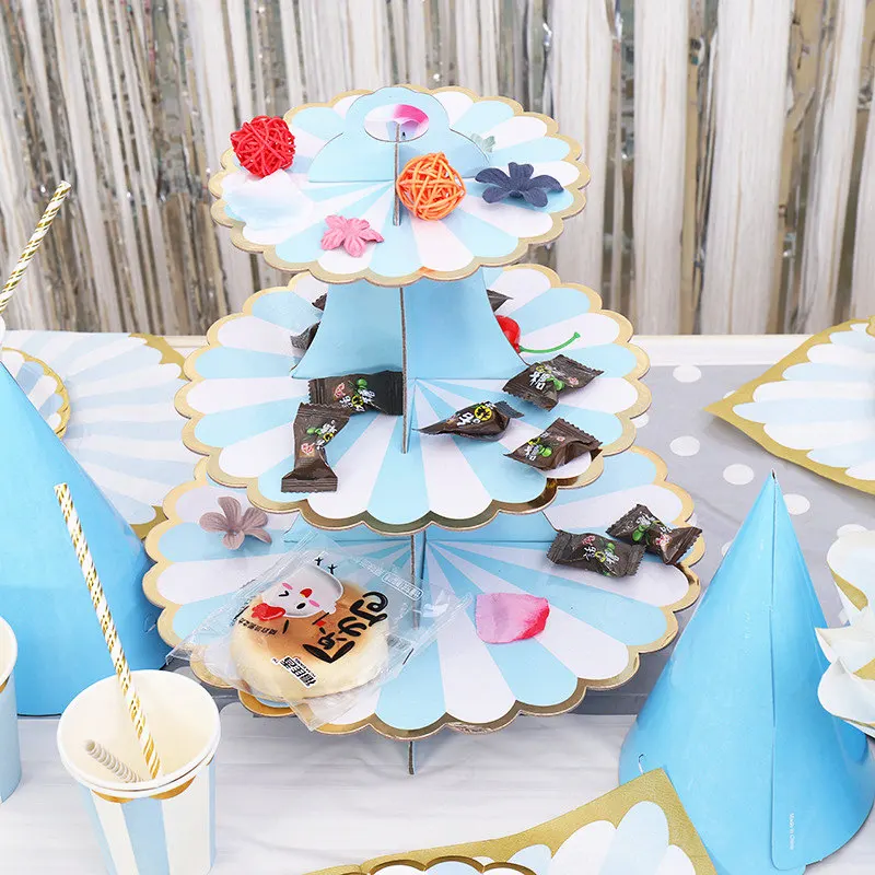 Three-layer Bronzing Cake Dtand Disposable Dessert Hot Stamping Table Display Stand Tray Set For Wedding Birthday Party Decor
Three-layer Bronzing Cake Dtand Disposable Dessert Hot Stamping Table Display Stand Tray Set For Wedding Birthday Party Decor