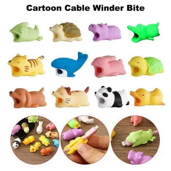 1x Cute Animal Cable Protector Anti-Break USB Charging Cord Wire Winder Saver Cartoon Silicone Cover for Iphone Earphone Mobile
1x Cute Animal Cable Protector Anti-Break USB Charging Cord Wire Winder Saver Cartoon Silicone Cover for Iphone Earphone Mobile