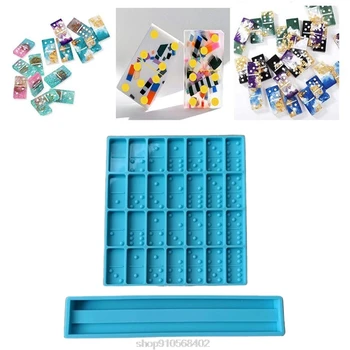 Dominoes Casting Silicone Mould Set DIY Crafts Polymer Clay Jewelry Making Tool Epoxy Resin Game Mold N05 20 Dropshipping
Dominoes Casting Silicone Mould Set DIY Crafts Polymer Clay Jewelry Making Tool Epoxy Resin Game Mold N05 20 Dropshipping