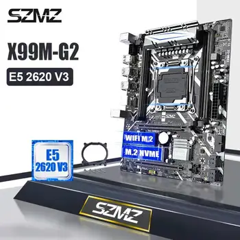 SZMZ X99 LGA 2011-3 motherboard set with E5 2620V3 Support PCIE 16X and SSD M.2 support E5 2678V3 E5 2650V3 E5 2695V4 
SZMZ X99 LGA 2011-3 motherboard set with E5 2620V3 Support PCIE 16X and SSD M.2 support E5 2678V3 E5 2650V3 E5 2695V4