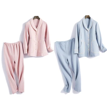 Winter Pregnant Clothing Pregnant Long Sleeve Sleepwear Maternity Breastfeeding Homewear Women Nursing Pajamas
Winter Pregnant Clothing Pregnant Long Sleeve Sleepwear Maternity Breastfeeding Homewear Women Nursing Pajamas