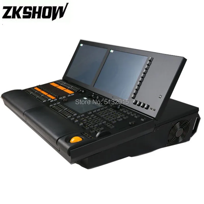 GrandMA Controller Lighting Console PC Field Full Size Motorized Monitor Wing 6 DMX Outputs DJ Disco Stage Light Controller
GrandMA Controller Lighting Console PC Field Full Size Motorized Monitor Wing 6 DMX Outputs DJ Disco Stage Light Controller