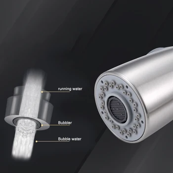 Kitchen Faucet Pull-Down Sprayer Head Noise Reduction 2 Modes Single Hole Mixer Tap JS22 
Kitchen Faucet Pull-Down Sprayer Head Noise Reduction 2 Modes Single Hole Mixer Tap JS22