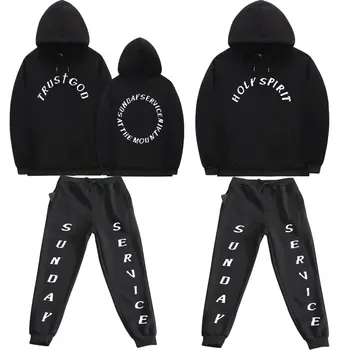 Streetwear Kanye West Sunday Service Holy Spirit CPFM Hoodie Tracksuit High Quality Men Casual Thermal Hoodies and Pants Suit
Streetwear Kanye West Sunday Service Holy Spirit CPFM Hoodie Tracksuit High Quality Men Casual Thermal Hoodies and Pants Suit