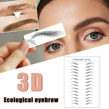 3D Eyebrow Sticker Bionic Brow Semi-Permanent Water Transfer Waterproof Tattoo Eyebrow Embroidery Eyebrow Patch
3D Eyebrow Sticker Bionic Brow Semi-Permanent Water Transfer Waterproof Tattoo Eyebrow Embroidery Eyebrow Patch