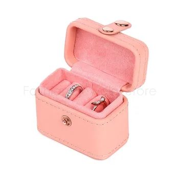 Mini Snap Leather Ring Storage Box Earring Bangle Display Case Women Jewelry Organizer Holder
Mini Snap Leather Ring Storage Box Earring Bangle Display Case Women Jewelry Organizer Holder