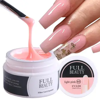 4 box Nail Extension Gel Pink Clear gel Nail Kit UV LED Builder Gel Polish For Repair Broken Manicure Tools LA1623-1
4 box Nail Extension Gel Pink Clear gel Nail Kit UV LED Builder Gel Polish For Repair Broken Manicure Tools LA1623-1