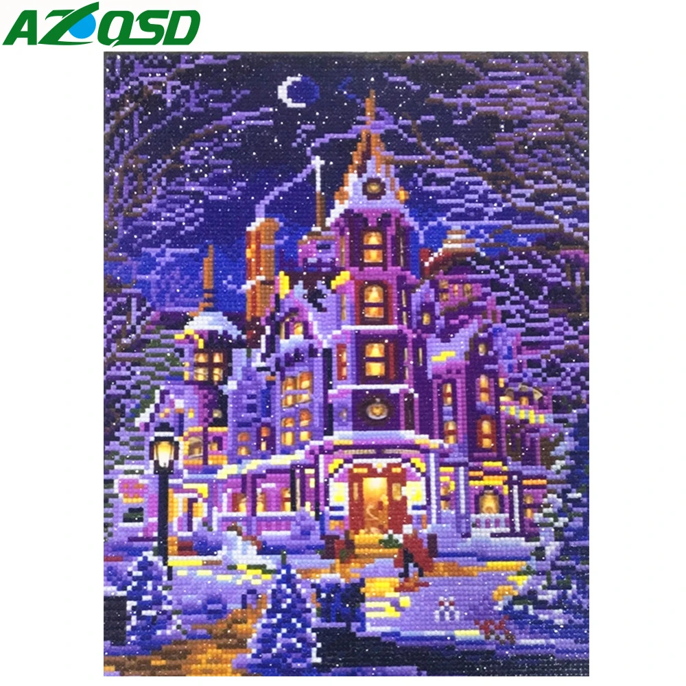 AZQSD 5d Diamond Painting Scenery Handmade Led Light Wall Art Framed Picture Of Rhinestones Diamond Mosaic Landscape Diy
AZQSD 5d Diamond Painting Scenery Handmade Led Light Wall Art Framed Picture Of Rhinestones Diamond Mosaic Landscape Diy