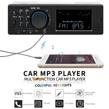 Universal In-Dash 12V Dual USB Bluetooth Multifunctional Car Stereo Radio FM Aux Input MP3 Audio Player Fast Phone Charging
Universal In-Dash 12V Dual USB Bluetooth Multifunctional Car Stereo Radio FM Aux Input MP3 Audio Player Fast Phone Charging