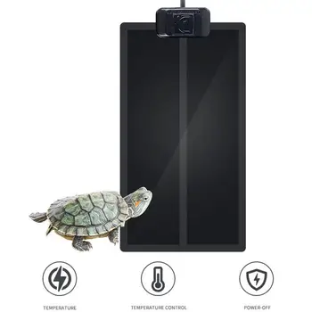 Eco-friendly Grade PET Heating Film Reptile Heating Pad Adjustable Heated Mat Safe Terrarium Heater For Reptiles Turtle Snakes
Eco-friendly Grade PET Heating Film Reptile Heating Pad Adjustable Heated Mat Safe Terrarium Heater For Reptiles Turtle Snakes