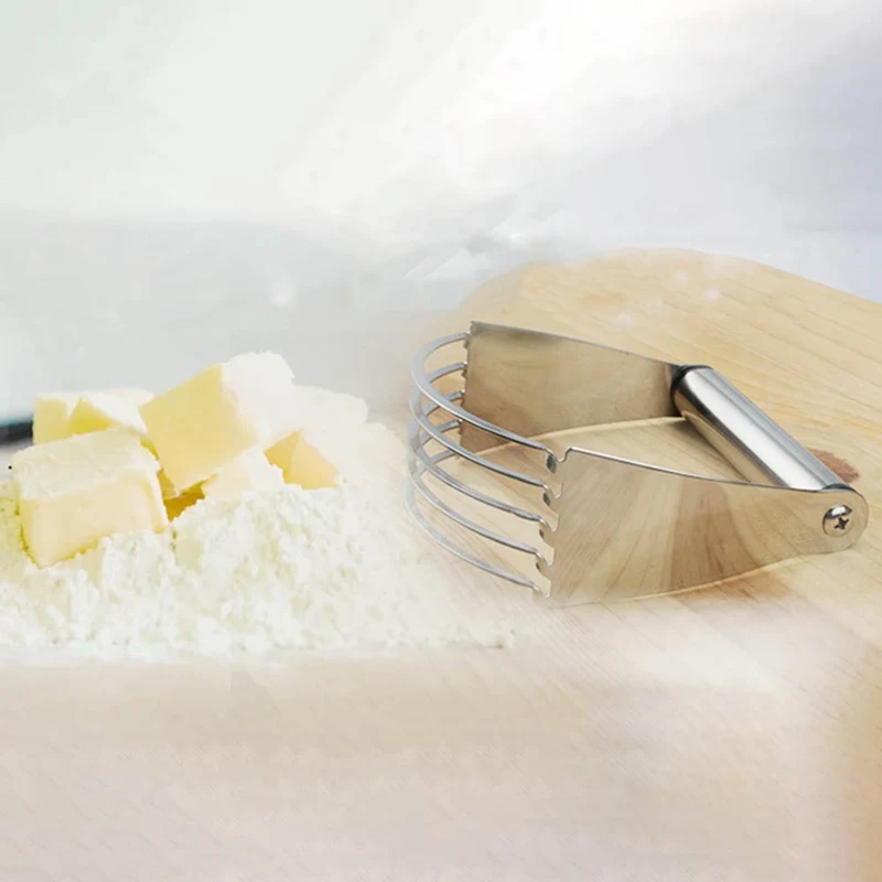 1Pc Butter Mixer Flour Cream Mixer Stainless Steel Baking Dough Cutter Professional Pastry Cutter With Blade Kitchen Accessories
1Pc Butter Mixer Flour Cream Mixer Stainless Steel Baking Dough Cutter Professional Pastry Cutter With Blade Kitchen Accessories