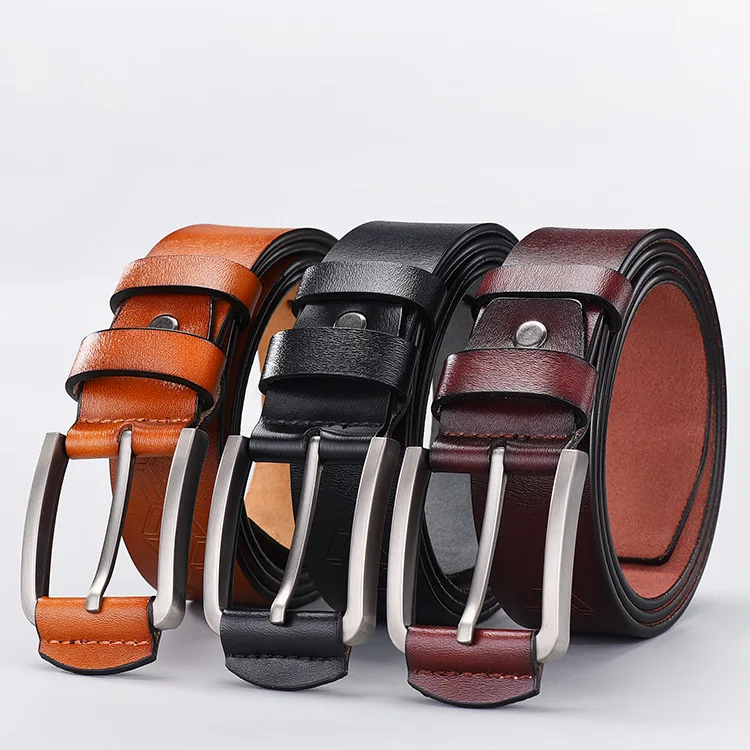 Men's Belt High Quality Classic Retro Fashion Personality Punk Geometric Pattern Cowhide Leather Pin Buckle Belt for Men
Men's Belt High Quality Classic Retro Fashion Personality Punk Geometric Pattern Cowhide Leather Pin Buckle Belt for Men