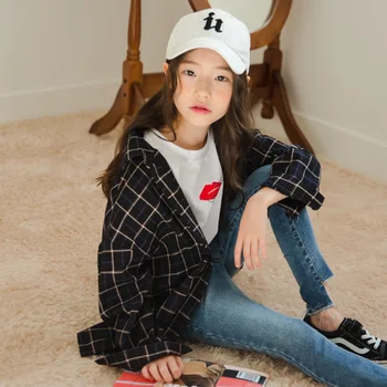 New 2019 Kids Autumn Shirt Girls Blouses Children Shirt INS Children Cotton Tops Girls Baby Plaid Shirt Fashion Casual,#5327 
New 2019 Kids Autumn Shirt Girls Blouses Children Shirt INS Children Cotton Tops Girls Baby Plaid Shirt Fashion Casual,#5327