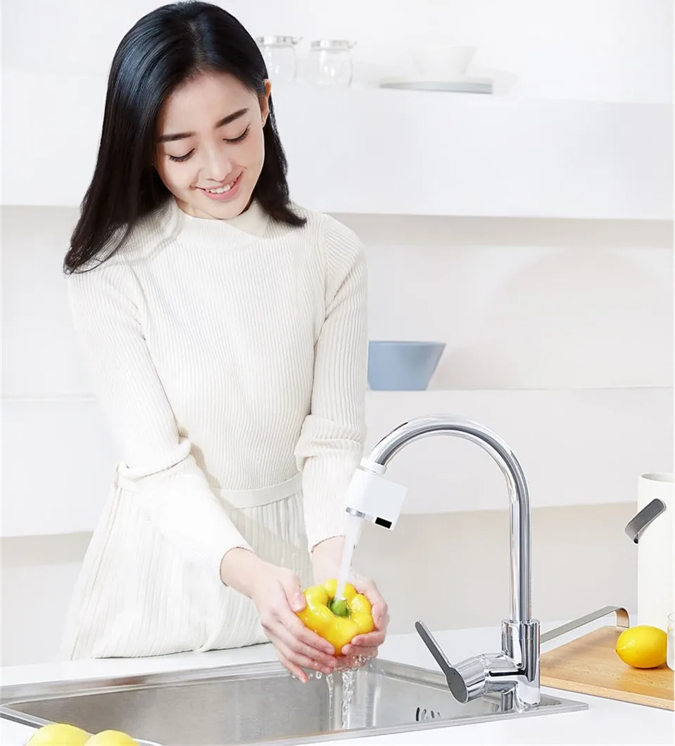 Xiaomi Zajia Induction Water Saver overflow smart faucet sensor Infrared water energy saving device Kitchen bathroom Nozzle Tap
Xiaomi Zajia Induction Water Saver overflow smart faucet sensor Infrared water energy saving device Kitchen bathroom Nozzle Tap
