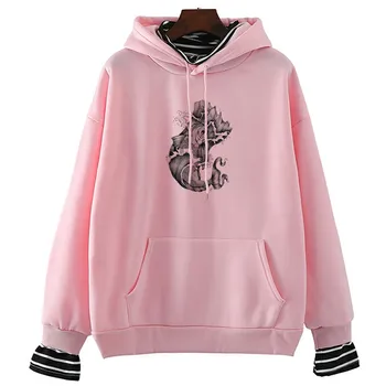 Koi Art Tattoo Kawaii 90s Hoodies Cool Pullover Funny Design Hoodie For Women Fashion Streetwear
Koi Art Tattoo Kawaii 90s Hoodies Cool Pullover Funny Design Hoodie For Women Fashion Streetwear