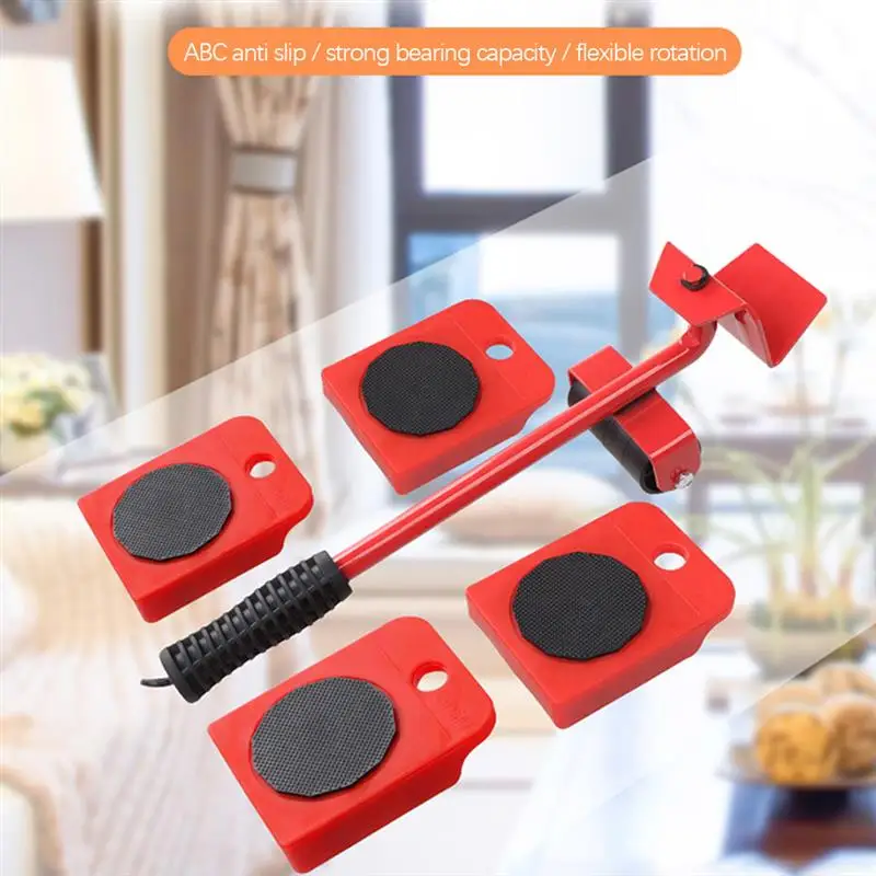 Household Portable Shifter Heavy Object Mover Multi-Function with Pulley Handling Bed Shifter Furniture Refrigerator Moving Tool
Household Portable Shifter Heavy Object Mover Multi-Function with Pulley Handling Bed Shifter Furniture Refrigerator Moving Tool