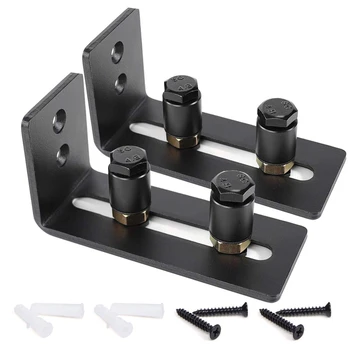 Barn Door Floor Guide Roller - Adjustable Wall Mount Hardware Kit for Sliding Doors - Bottom Stay Channel Wheel Rollers Flush wi
Barn Door Floor Guide Roller - Adjustable Wall Mount Hardware Kit for Sliding Doors - Bottom Stay Channel Wheel Rollers Flush wi