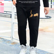 Autumn men's add fat and size casual pants elastic waist pants plus fat size youth fashion trousers trendy guy
Autumn men's add fat and size casual pants elastic waist pants plus fat size youth fashion trousers trendy guy