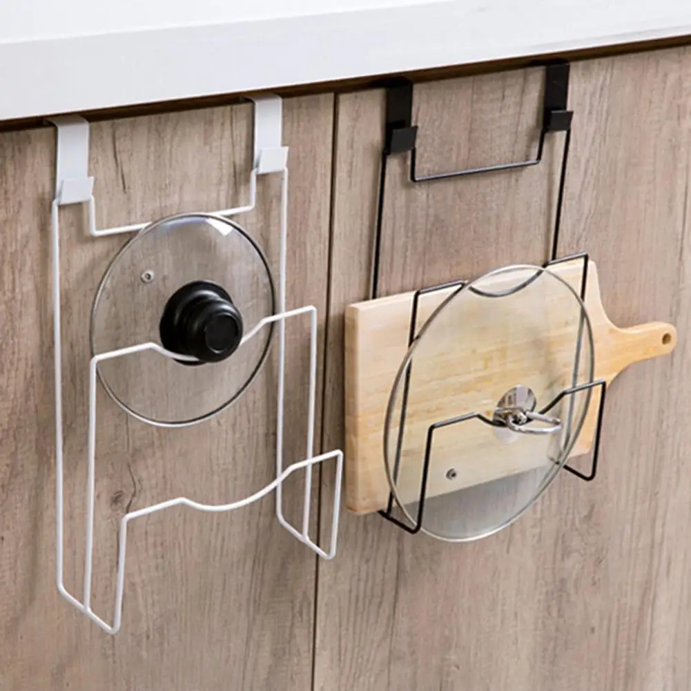 Durable Iron Kitchen Chopping Board Storage Rack Pot Lid Cover Draining Stand Hook Holder Space-saving kitchen Gadget decors
Durable Iron Kitchen Chopping Board Storage Rack Pot Lid Cover Draining Stand Hook Holder Space-saving kitchen Gadget decors