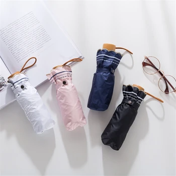 Embroidery Edge Wooden Handle Ultra Light Mini Pocket UV Umbrella For Women Portable Parasol Female Good Bag Umbrella
Embroidery Edge Wooden Handle Ultra Light Mini Pocket UV Umbrella For Women Portable Parasol Female Good Bag Umbrella