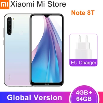Global Version Xiaomi Redmi Note 8T 4GB RAM 64GB ROM NFC Mobile Phone 18W Fast Charger Snapdragon 665 Octa Core 4000mAh
Global Version Xiaomi Redmi Note 8T 4GB RAM 64GB ROM NFC Mobile Phone 18W Fast Charger Snapdragon 665 Octa Core 4000mAh