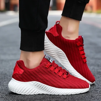 2019 New Arrival Men Sneakers Flyknit Sneakers Men Breathable Casual Shoes Men Fashion Street Sport Shoes for Men Spring
2019 New Arrival Men Sneakers Flyknit Sneakers Men Breathable Casual Shoes Men Fashion Street Sport Shoes for Men Spring