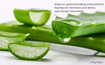 Aloe Vera Extract Softgel 0.45g Laxative Relieve Constipation Wrinkle Removal Moisturizing 60pcs
Aloe Vera Extract Softgel 0.45g Laxative Relieve Constipation Wrinkle Removal Moisturizing 60pcs