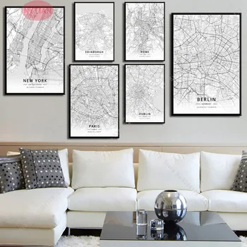 NT991 Modern World City Maps Travel Berlin New York Oil Painting Poster Prints Wall Art Canvas Picture Living Home Room Decor
NT991 Modern World City Maps Travel Berlin New York Oil Painting Poster Prints Wall Art Canvas Picture Living Home Room Decor