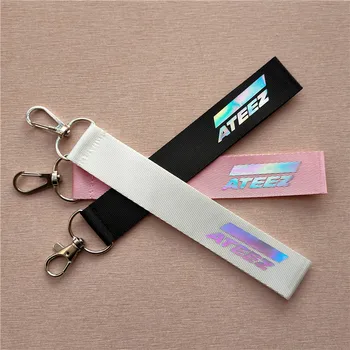 Kpop Ateez laser Lanyard keychain mobile phone hang rope Key Chains Keyring Kpop ATEEZ Pendant High quality new arrivals
Kpop Ateez laser Lanyard keychain mobile phone hang rope Key Chains Keyring Kpop ATEEZ Pendant High quality new arrivals