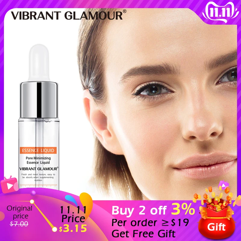 VIBRANT GLAMOUR Face Serum Hyaluronic Acid Shrink Pores Facial Serum Lifting Firming Oil Control Exfoliation Moisturizing Care
VIBRANT GLAMOUR Face Serum Hyaluronic Acid Shrink Pores Facial Serum Lifting Firming Oil Control Exfoliation Moisturizing Care