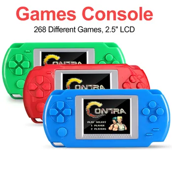 Mini Video Game Console With 268 Different Games 502 Color Screen Display Handheld Game Consoles Retro Game Player For Kids Gift
Mini Video Game Console With 268 Different Games 502 Color Screen Display Handheld Game Consoles Retro Game Player For Kids Gift